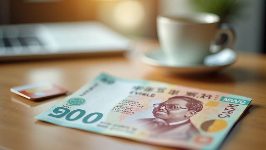 Hong Kong currency and Octopus card on desk