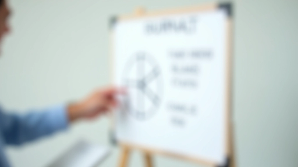 Hand looking forward at whiteboard with written analysis and patterns